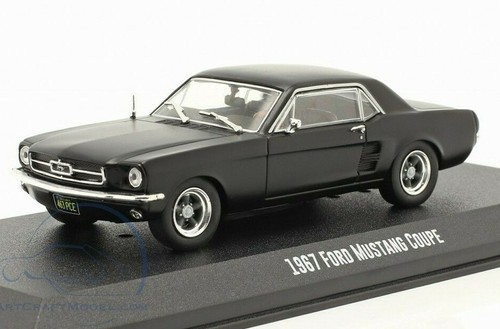 GREENLIGHT DIECAST 1/43 "CREED" MOVIE 1967 FORD MUSTANG COUPE SATIN BLACK 86615 - Picture 5 of 6