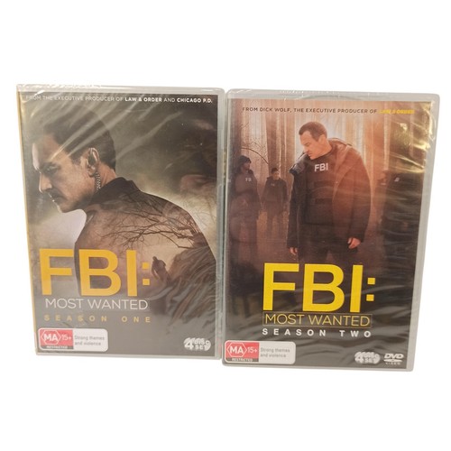 FBI Most Wanted Season 1 2 DVD Action Crime Detective Investigation R4 Brand New