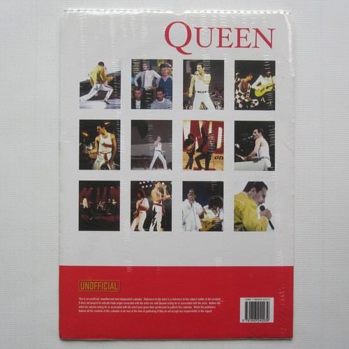 Queen 2006 Vintage Large Wall Calendar (Unofficial) Freddie Mercury - Picture 2 of 5