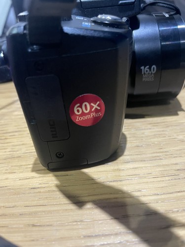 Canon Black Powershot SX500 IS Digital Bridge Camera - POWERS ON - See notes - Picture 5 of 12