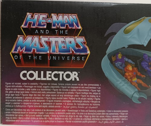 MATTEL MOTU ORIGINS COLLECTOR EVIL AIRSHIP OF SKELETOR EUROPEAN VEHICLE SEALED - Picture 17 of 19