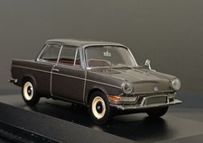 1/43 BMW 700 LS E107 2-door Saloon grey met 1962 Minichamps