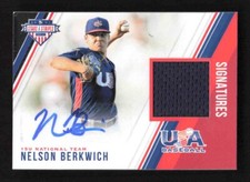 2018 Panini USA Stars & Stripes Nelson Berkwich Jersey Auto #'d /249