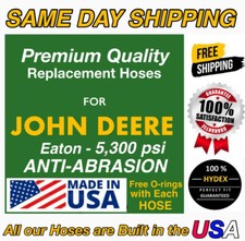 AW29221 Hydraulic Hose for JOHN DEERE MADE IN USA- XTREME ANTI ABRASION 5300 PSI
