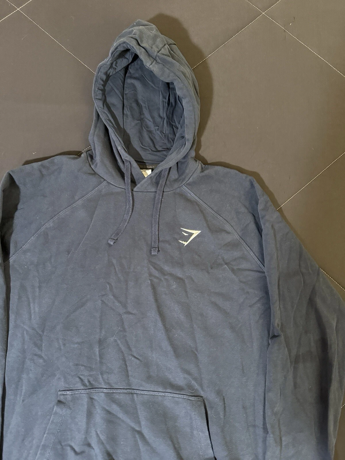 gymshark navy hoodie