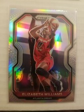2021 WNBA Prizm Elizabeth Williams #34 Silver Prizm Atlanta Dream -FREE SHIPPING
