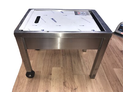Unified TS/9S Optional Drain Cart with Drain Trough, Stainless Steel P/N 124704