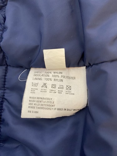 Patagonia Youth Vintage Insulated Mountain Parka Jacket Size 12 Winter Red - Picture 12 of 17