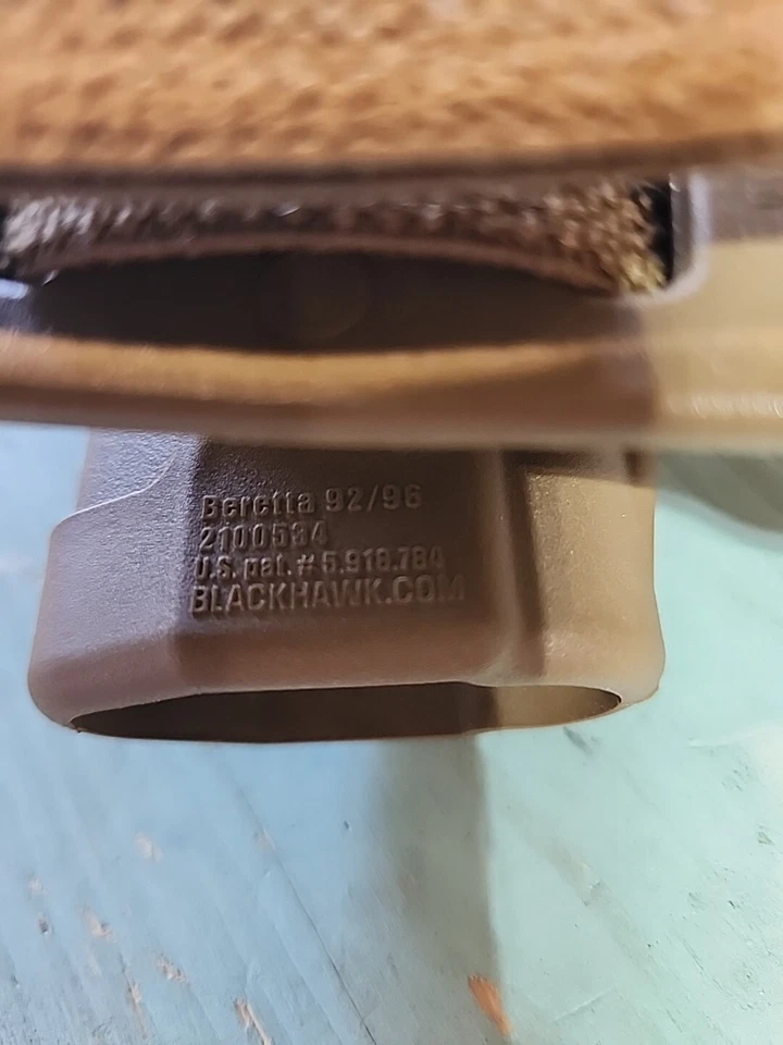 BLACKHAWK Rh Level 3 Tactical Holster Tan military certified - Image 3 of 3