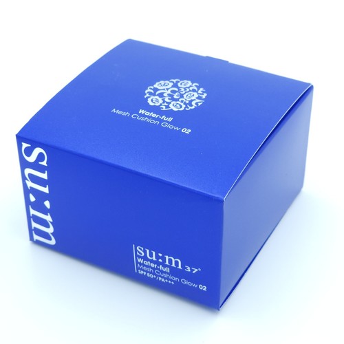 SU:M37 Water-full Mesh Cushion Glow SPF50+ PA+++ #01 #02 Beige Moisture K-Beauty - Picture 33 of 35