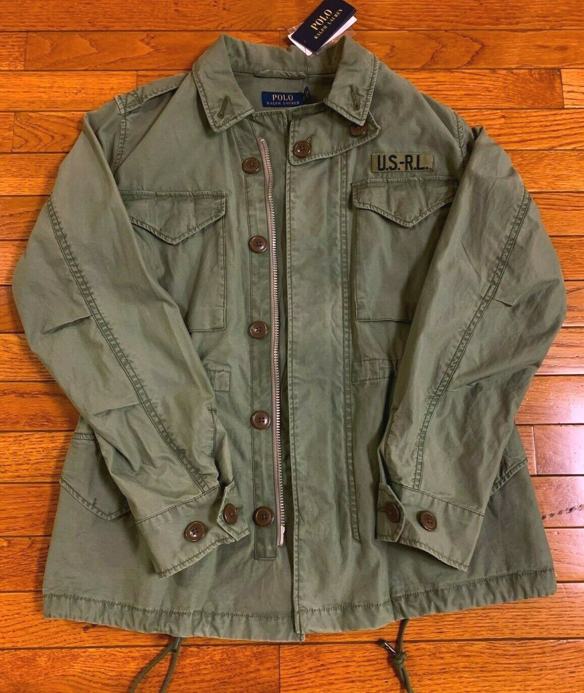 Descubrir 82+ imagen polo ralph lauren women's military jacket
