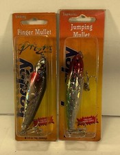 Bagley Finger Mullet 1/2 oz & Jumping Mullet 1/2 oz