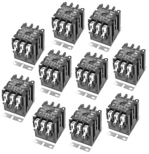 Air Conditioning CONTACTOR Definite Purpose 3 Pole FLA 40A 600V 208/240V AC coil