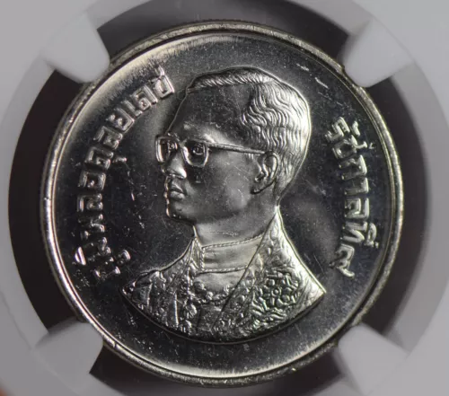 Thailand 1986 10 Baht NGC MS64 6th asian orchid congress NG0834 combine shipping