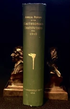 1910 Annual Report …Smithsonian Institution,  Aviation Photos!, HC, 1911  G+