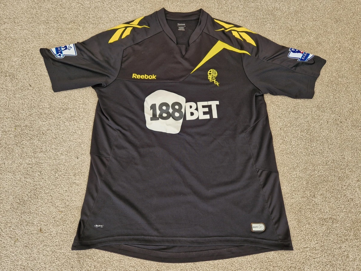 Reebok Bolton Wanderers International Club Soccer Fan Shirts for