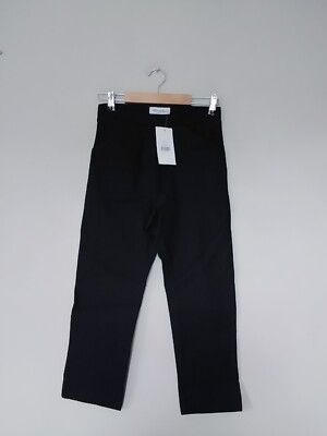 Emelia Superstretch Bengaline Ideal World Cropped Trouser Side Slits Leg  21\