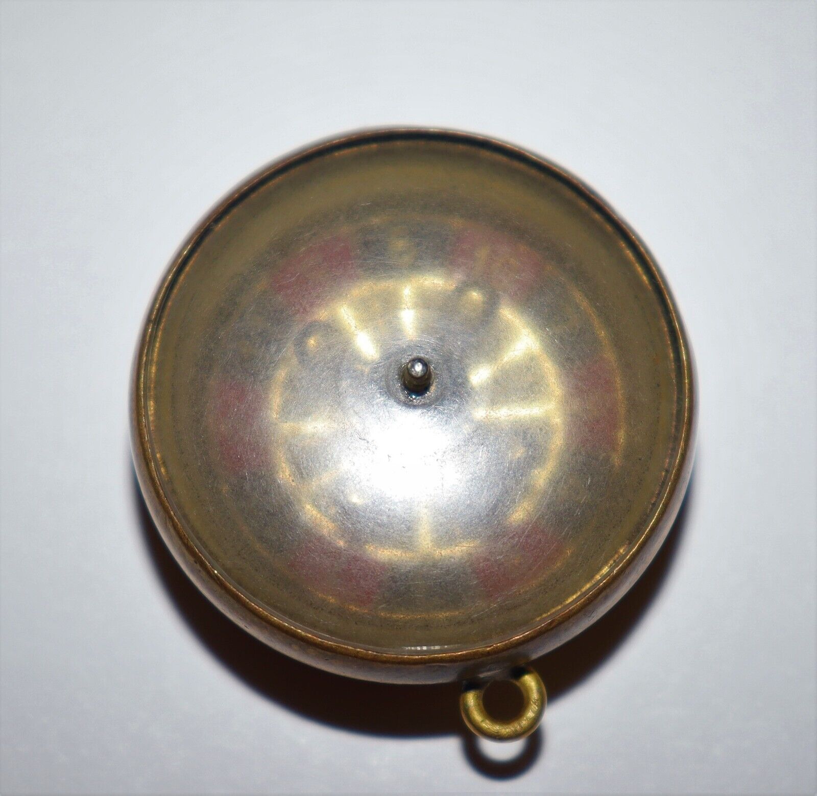 14 K Gold Roulette Wheel Pendant Marked Germany V… - image 2