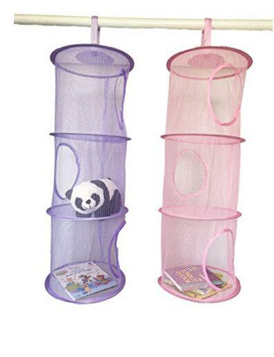 hanging mesh storage toy organizer
