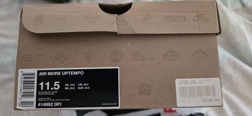 Nike Air More Uptempo Release 2010 414962-001 US11.5/UK10.5/EU45.5 - Picture 4 of 19