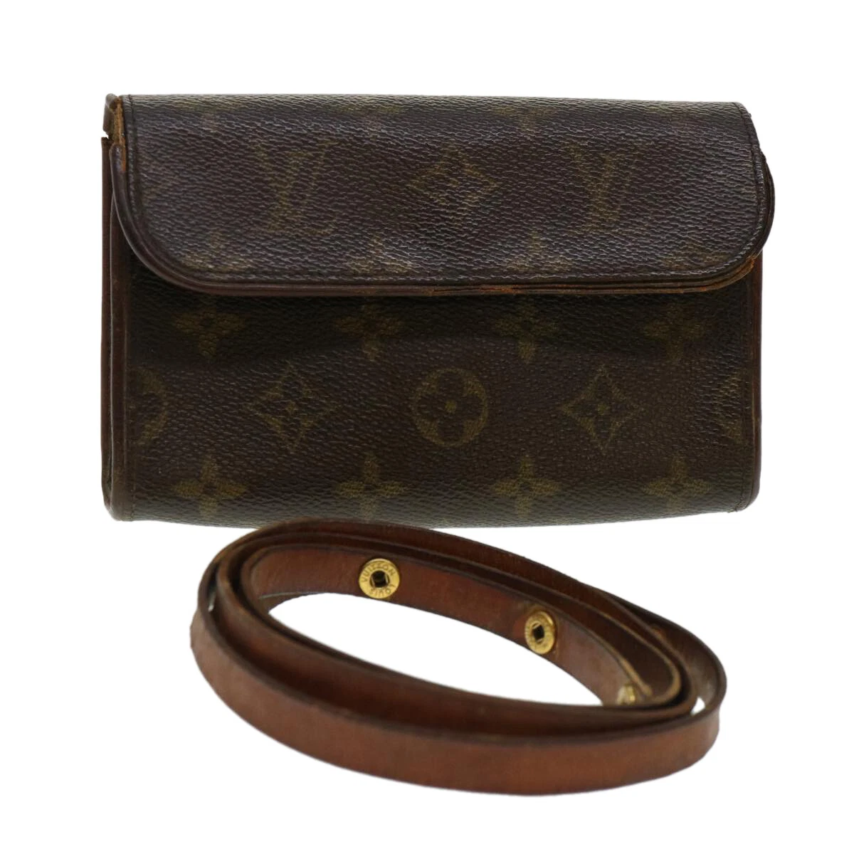 LOUIS VUITTON Monogram Pochette Florentine Waist bag M51855 LV