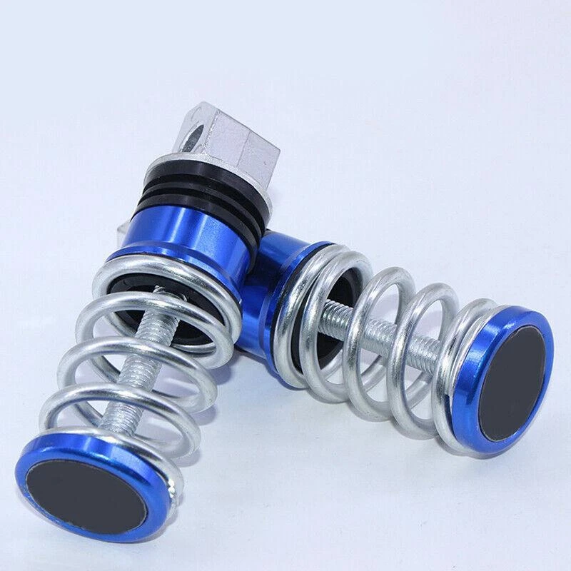 Pies de motocicleta juegos traseros reposapiés pedal de pasajero para Pit Dirt moto Foto 3 de 4