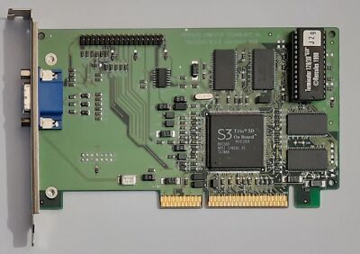 Hercules Terminator 128/3D ''GLH'' AGP Grafikkarte (S3 Trio3D, 86C365, 8