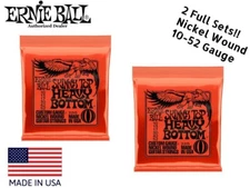 ** 2 SETS! ERNIE BALL SKINNY TOP HEAVY BOTTOM ELECTRIC GUITAR STRINGS 2215 **
