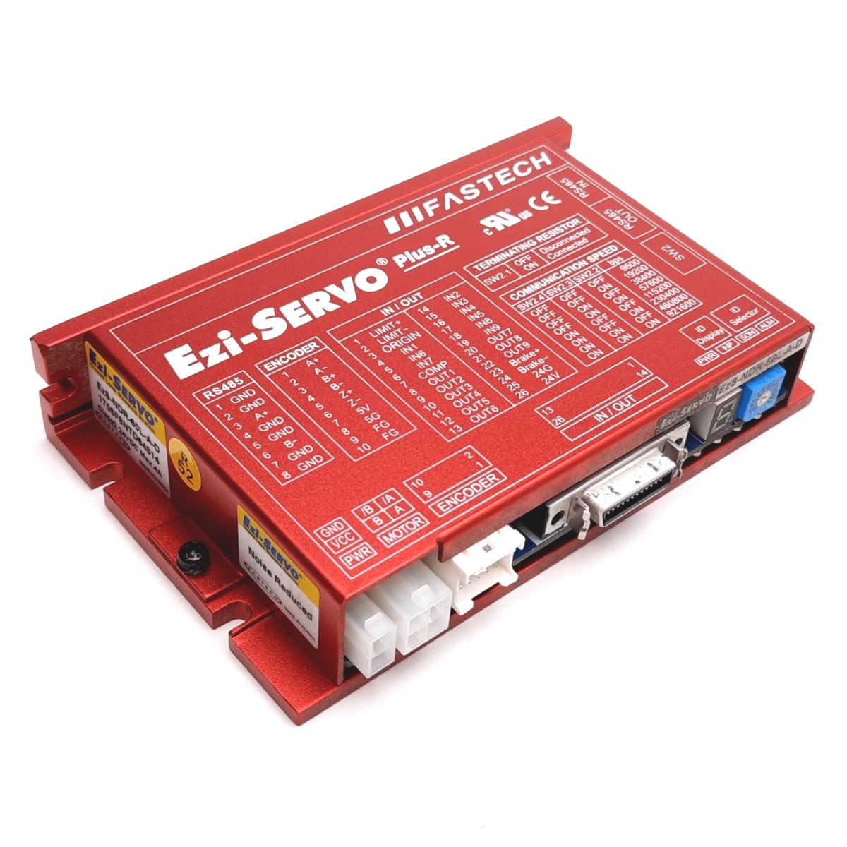 Fastech EzS-NDR-60L-A-D Ezi-Servo Plus-R Stepper Drive, 24VDC, 32