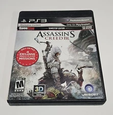Assassin's Creed 3 III PS3 CIB W/ Manual - PlayStation 3