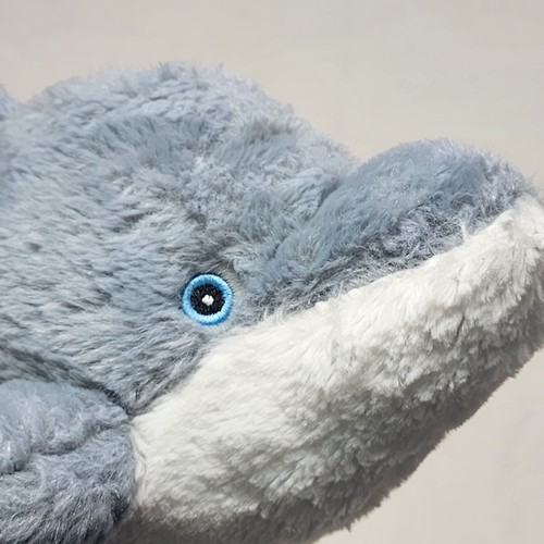 Dolphin Plush Stuffed Wild Republic Toy 14 Inch Color Light Gray And White - Picture 2 of 13