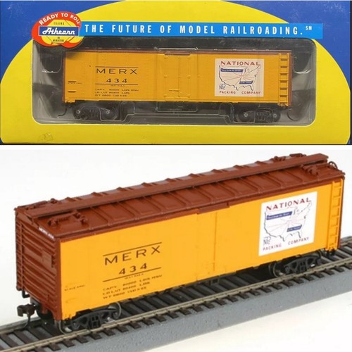 Caja frigorífica de acero Athearn 71329 escala HO 40' coche Natl' Packing Company (MERX) 434 | Zustand: New
