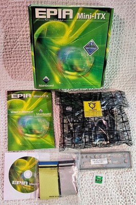 Via Epia Mini-ITX MII 1000 Motherboard Main Board BRAND NEW IN BOX & COMPLETE