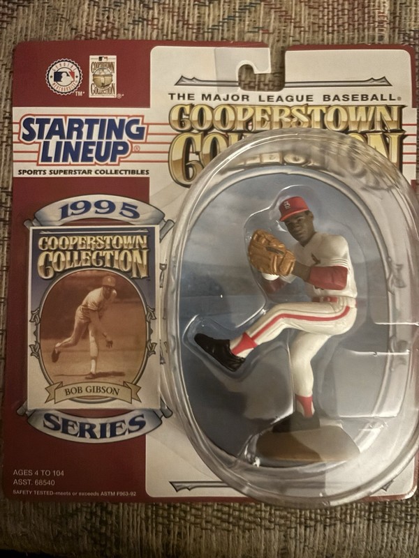 Bob Gibson Starting Lineup Cooperstown Collection 1995 Series Figurine
