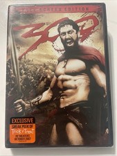 300 DVD, 2007 Gerard Butler, Lena Headey Full Screen Edition  BRAND NEW 