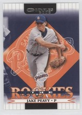 2002 Donruss The Rookies Jake Peavy #26 0q5