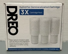 Dreo Demineralization Cartridge for Humidifiers Compatible w/ HHM001, HHM004 Etc