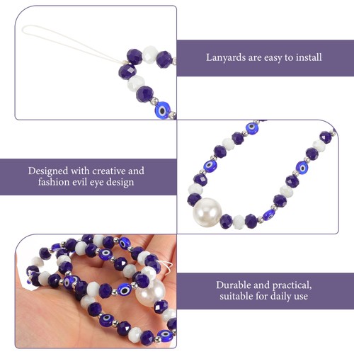 2 Pcs Handy Kette Handy-Charme-Armband Ästhetisch Handschlaufe Für Telefon - 第 11/12 張圖片