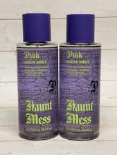 Victoria's Secret PINK Haunt Mess Halloween Fragrance Mist 8.4oz x2