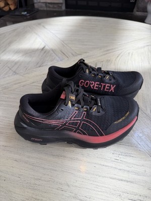 ASICS FUJISETSU MAX  GTX GORE-TEX Women's Running Shoes Size:7 Studded Outsoles