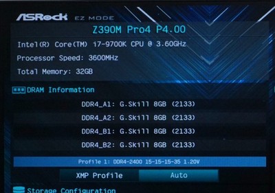 ASRock Z390M Pro4 LGA 1151 Intel Z390 Micro ATX W/Intel Core i7 