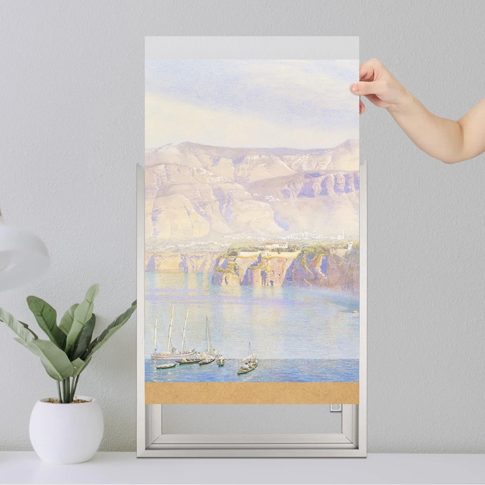 30x40 Inch Poster Frames 2PCS, Plexiglass, Silver Aluminum Snap Frame, Front-... - Image 3 of 4