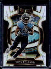 2025 Panini Select Tony Pollard Concourse Silver Prizm #25 Titans