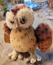 Steiff Animal 4314 Wittie Owl 13 cm. Condition as shown in photos.