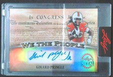 2026 LEAF METAL PRESIDENT'S DAY GIRARD PRINGLE AUTO #1/1