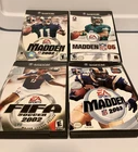 4x Sports Games GameCube Lot - CIB TESTED AND WORKING! FIFA 02 MADDEN 02-03 2006