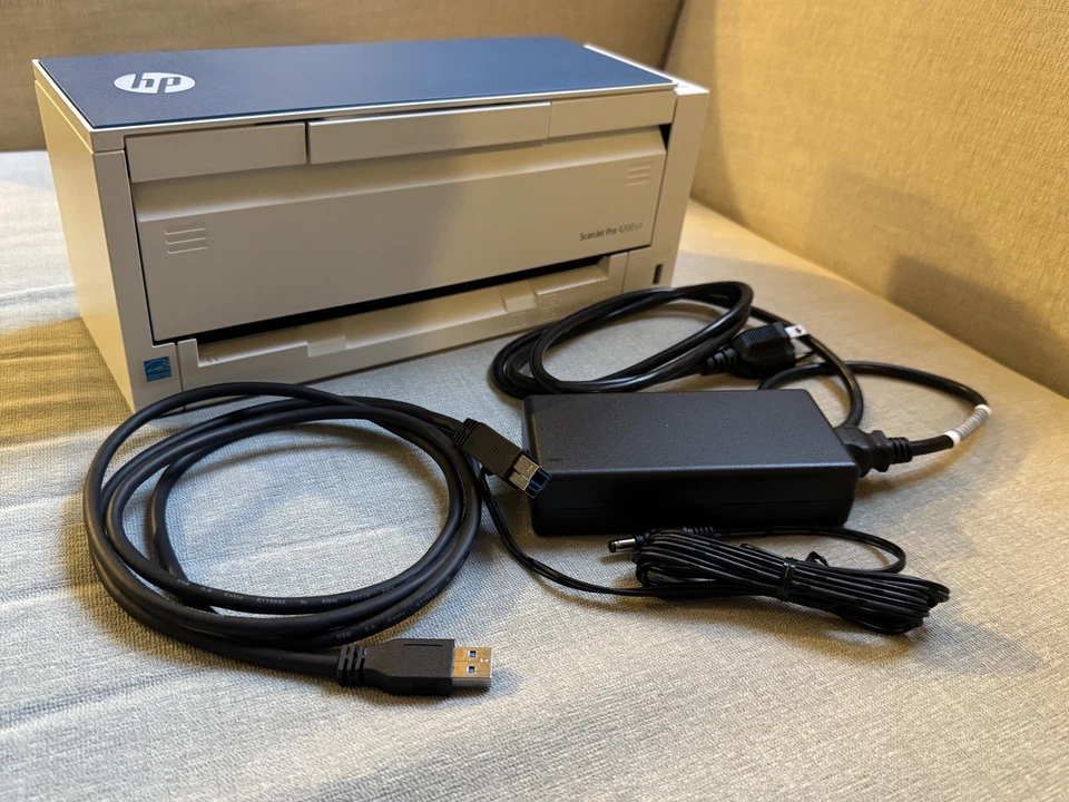 $225 de descuento!! Escáner de documentos inalámbrico portátil HP ScanJet Pro 4200 S1 de caja abierta Foto 3 de 4