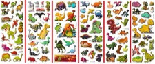 3D puffy Stickers DINOSAURS S13 dinosaur