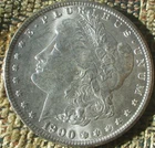 1900-O Morgan Silver Dollar BU
