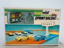 1969 Ideal Mini Motorific Sprint Racing No. 4939-5 Slot Cars Firebird Custom Rod